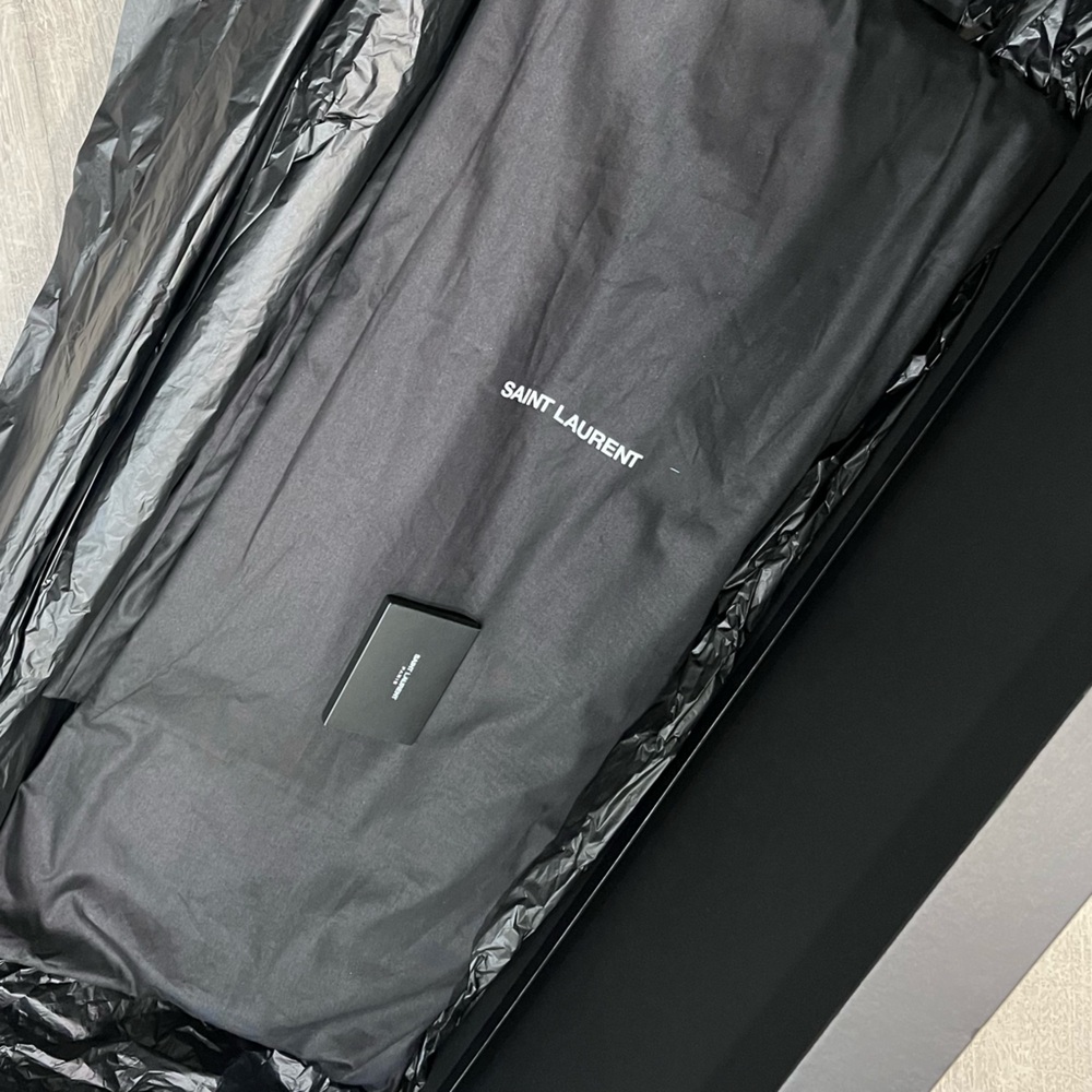 YSL Saint Laurent Over the Knee Boots Black - Picture 15 of 16